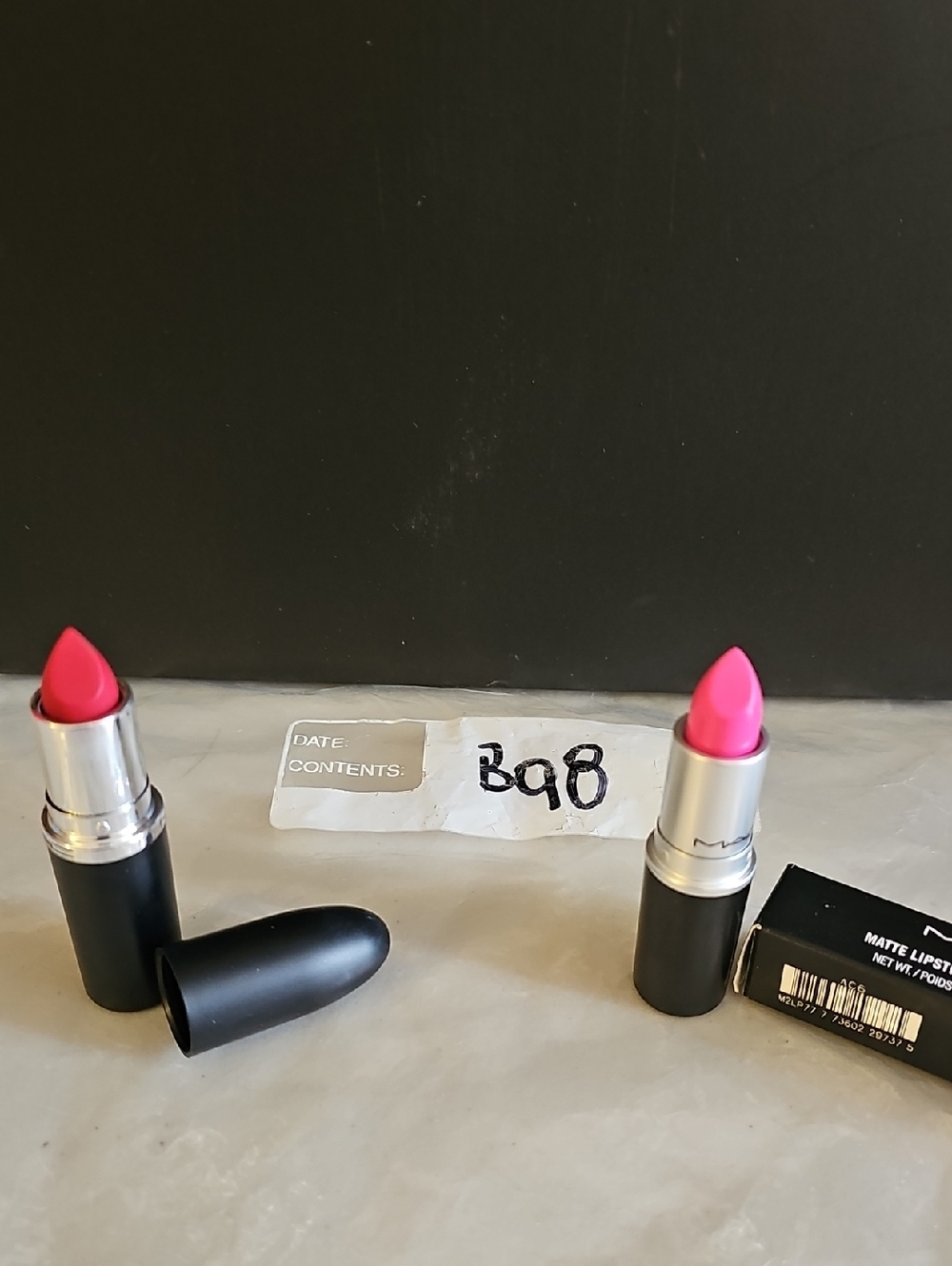MAC Cosmetics Lipstick Duo in Vibrant Fuchsia & Brick Red